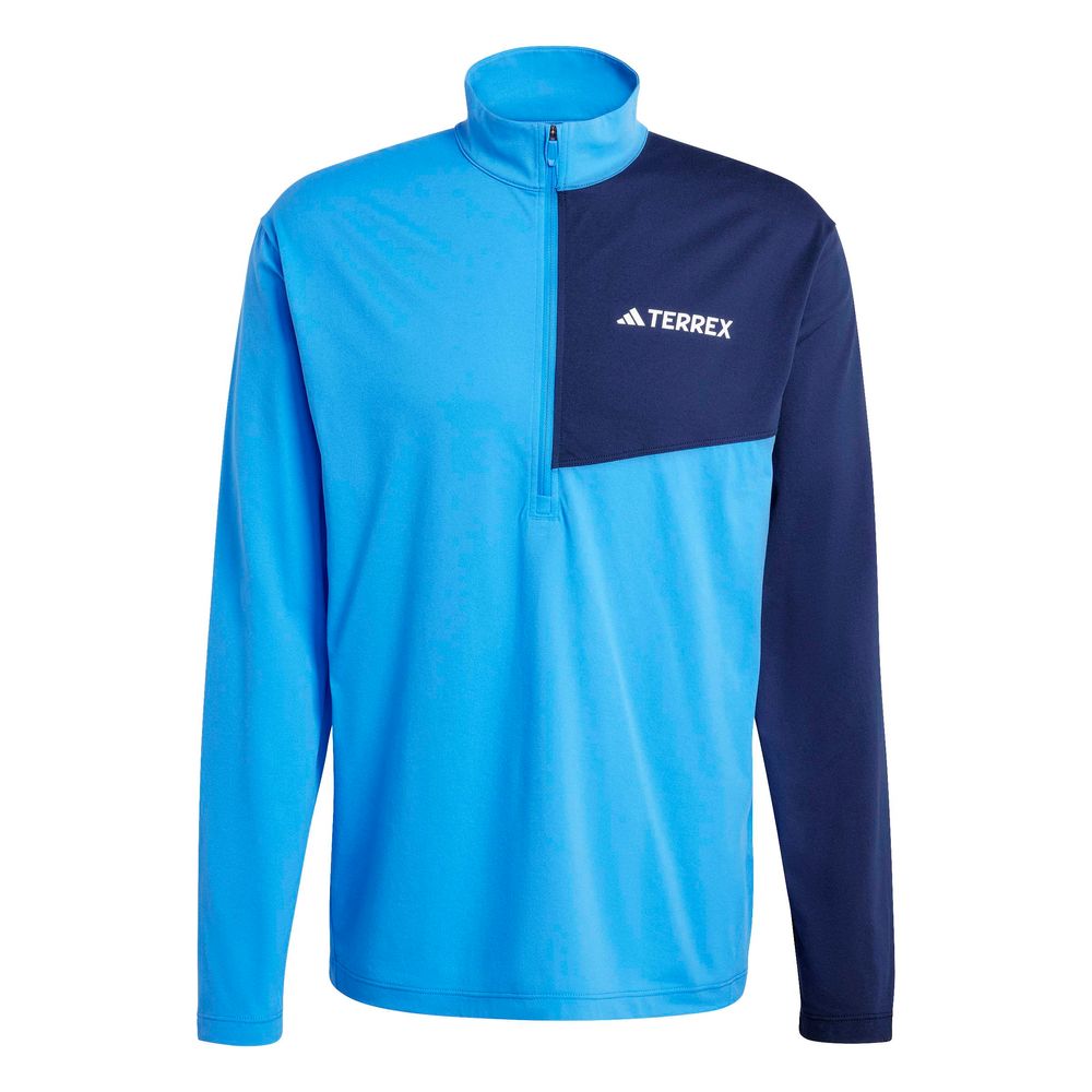 adidas Mt Halfz Ls Tee - rayblu