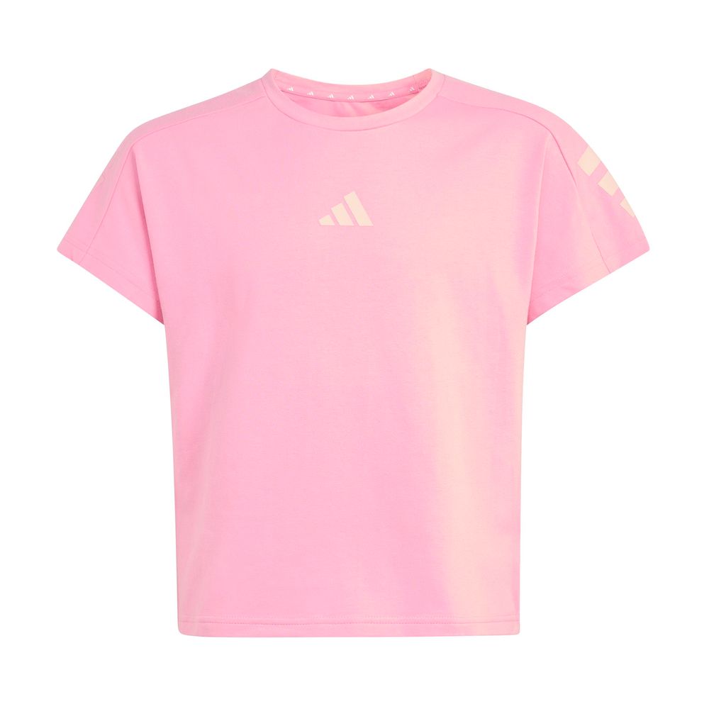 adidas Jg Fi 3S Tee - sttrbl/trupnk
