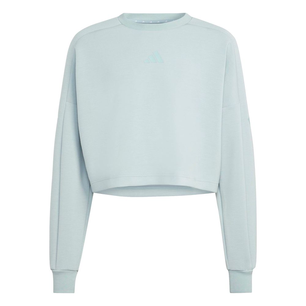 adidas Jg Fi 3S Crew - wosa/tacgrn