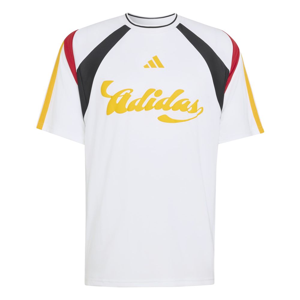 adidas M Tiro Np Tee - white/black/tepore/co