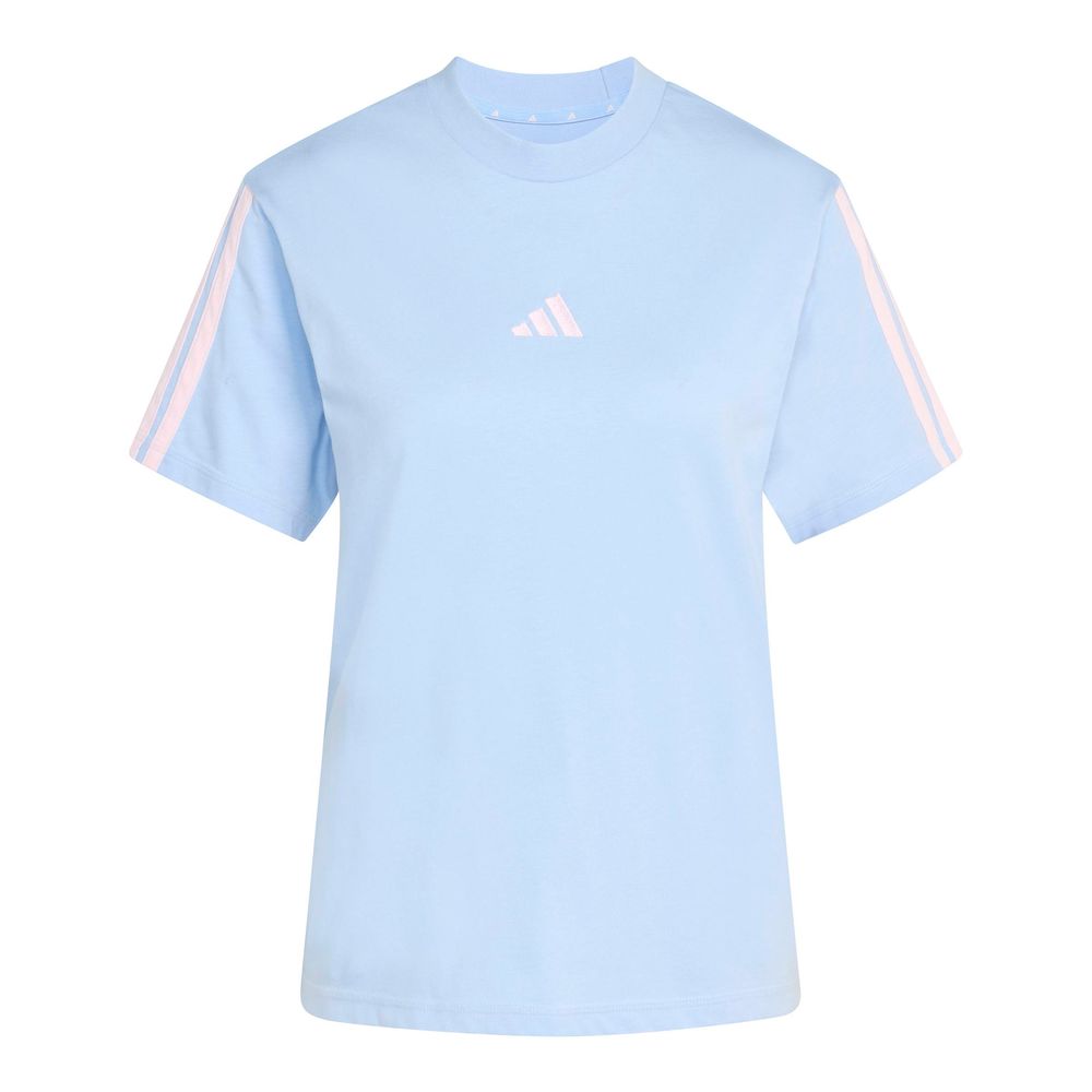 adidas W 3S Sj T B - globlu/clpink