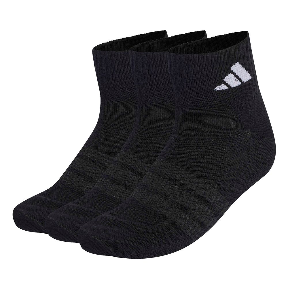 adidas T Ess Ank 3P - black/black/white