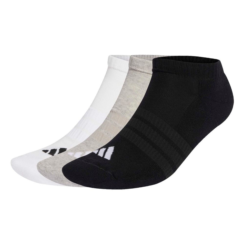 adidas C Ess Low 3P - mgreyh/white/black