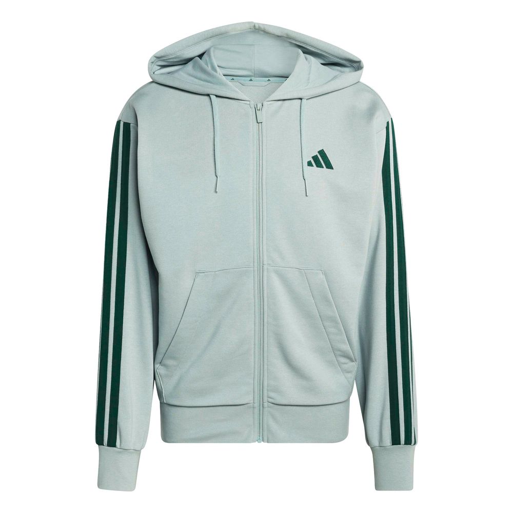 adidas M 3S Ft Fz Hd - wosa/cgreen