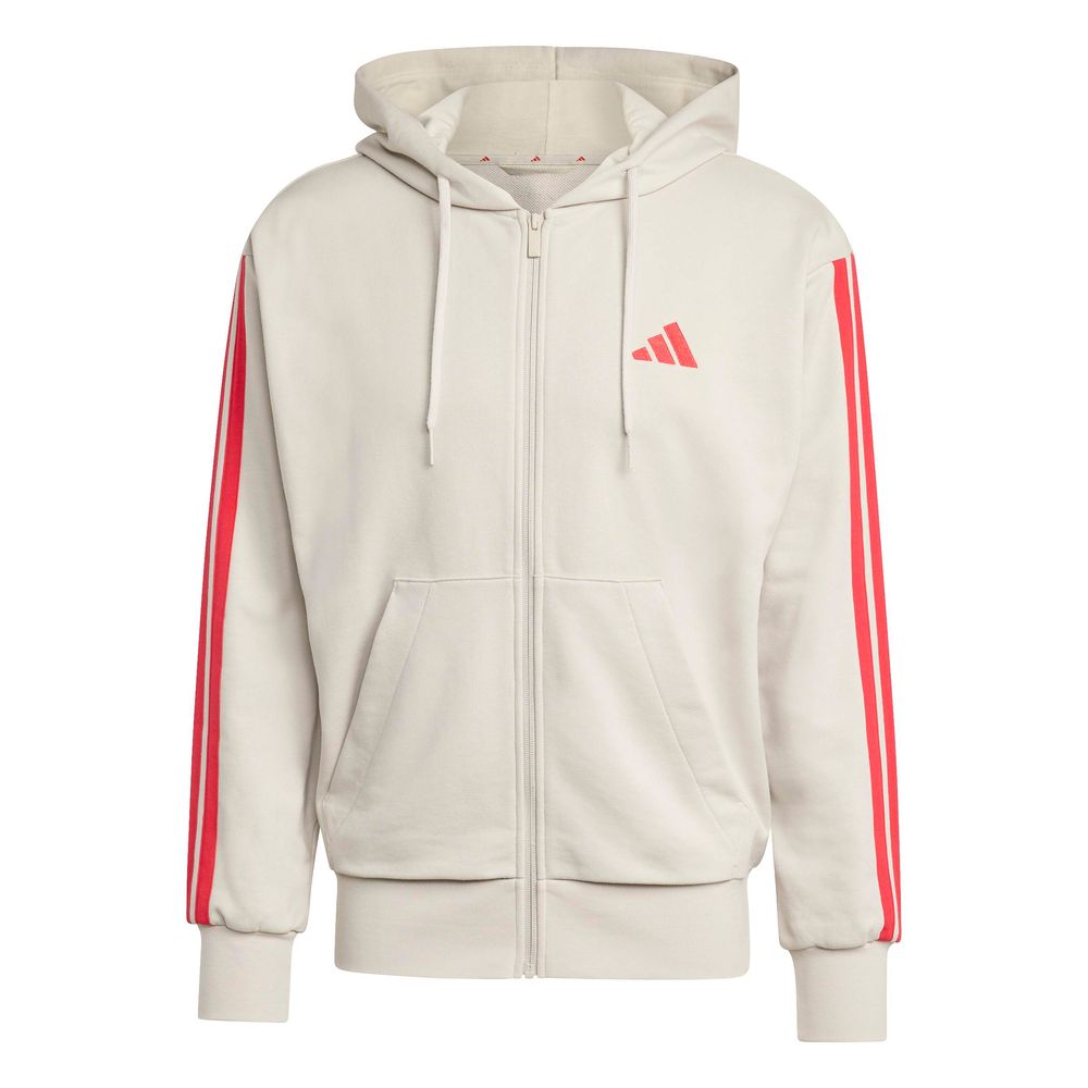 adidas M 3S Ft Fz Hd - wonalu/purrub