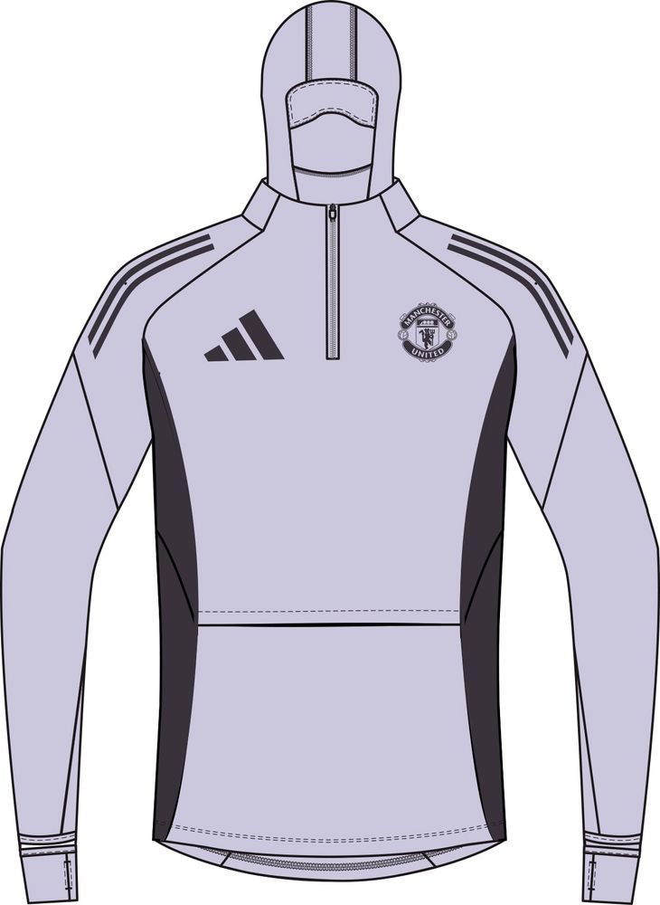 adidas Mufc Wintop - prptnt/aurbla