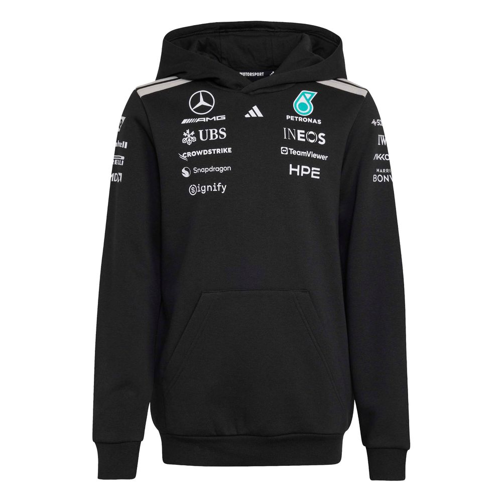 adidas Mer Dr Hood Y Kinder - black