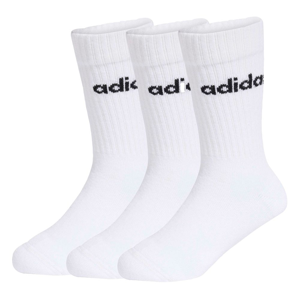 adidas Lin Kids Crw 3P - white/white/white