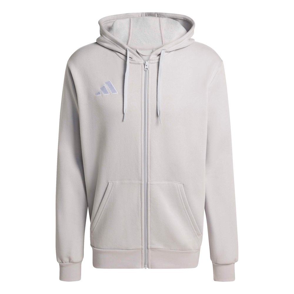 adidas Entrada 26 Fz Hood - tmlggr/white
