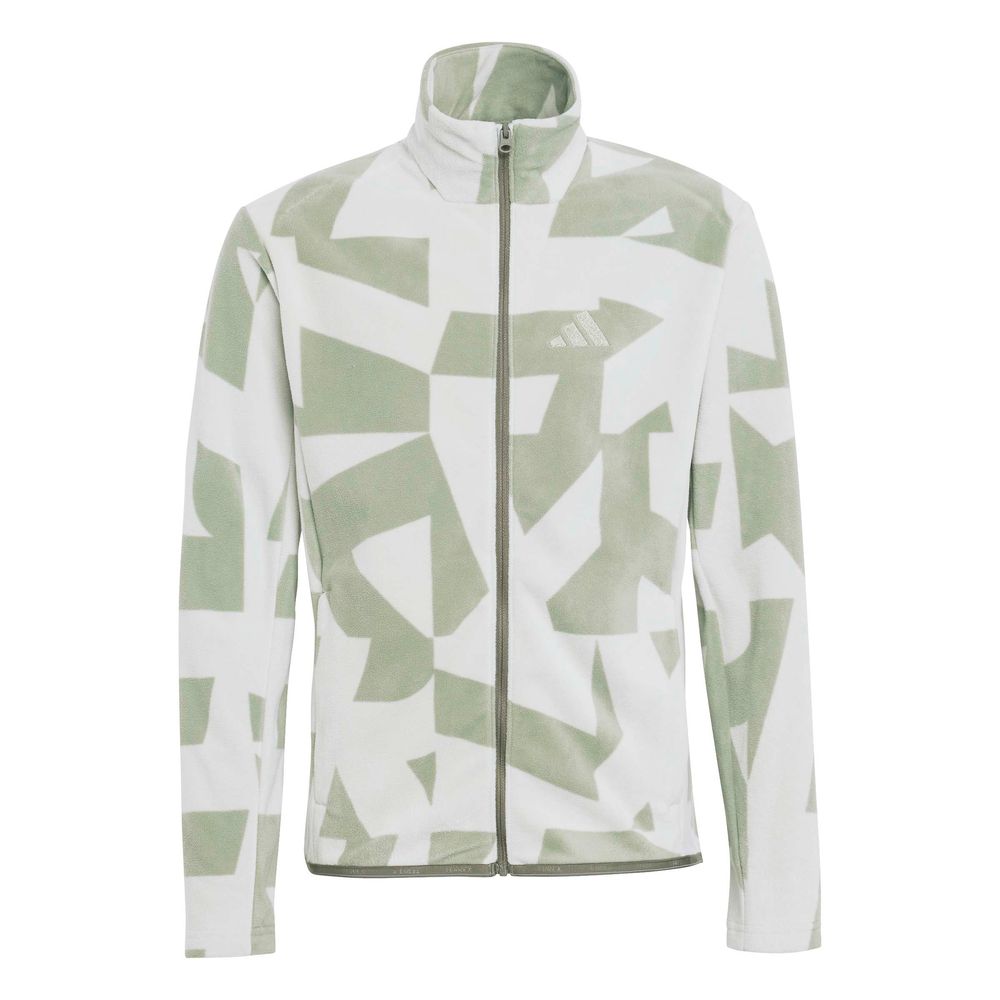 adidas K Mt Aop Fl Jacke - halgrn/tengrn