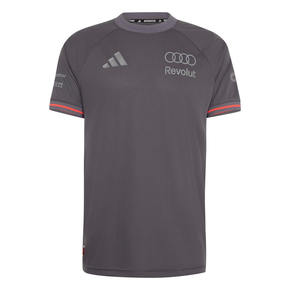 adidas Au Dr Jsy Ss Am - grestr/ironmt