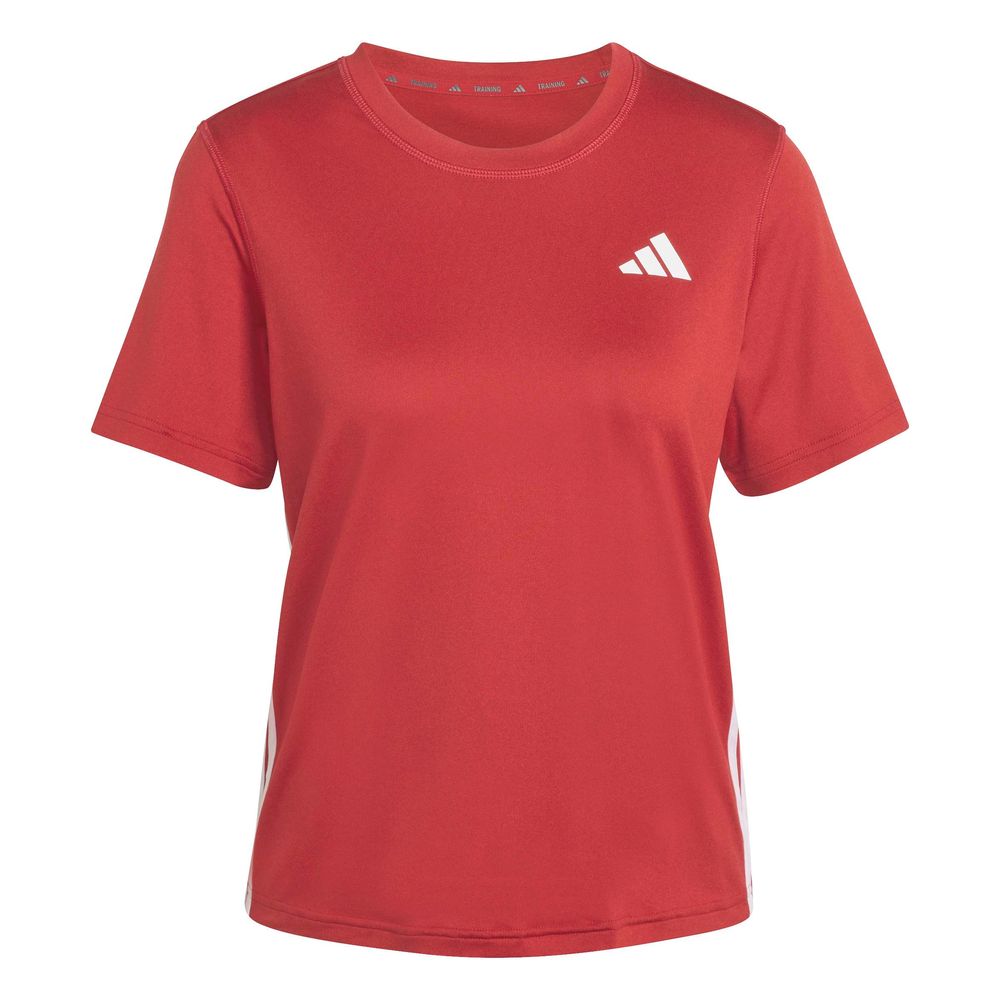 adidas We 3S Crew Tee - actmar/white