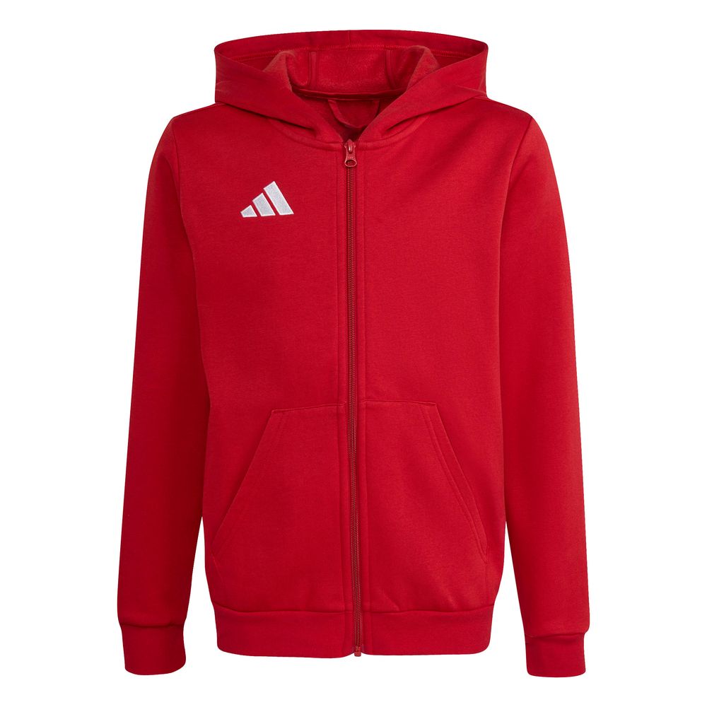 adidas Entrada 26 Fz Hood Y Kinder - tepore/white