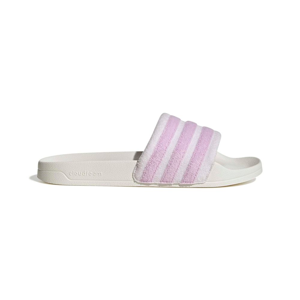 adidas Adilette Noshower - cwhite/blilil/almpnk