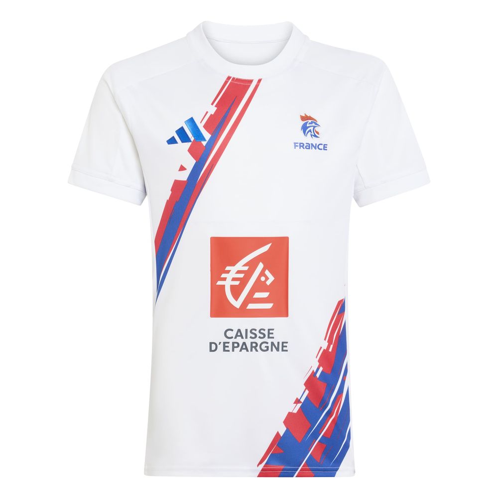 adidas Ffhb A Jsy Y Kinder - white