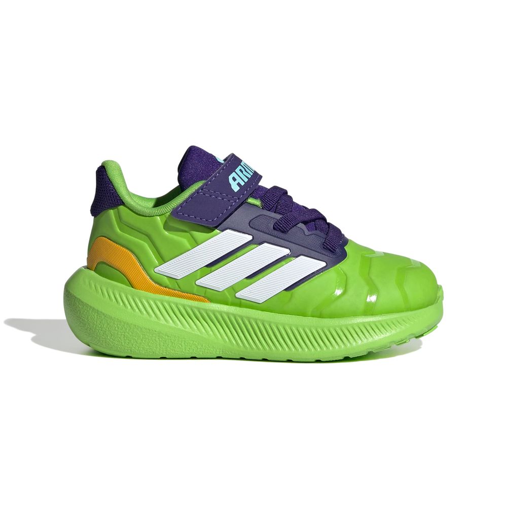 adidas Runfalcon 5 Iron Hulk El I - sesogr/ftwwht/cpurpl
