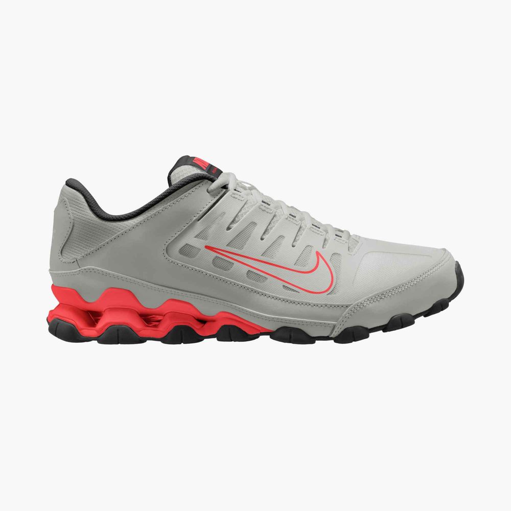 Nike Nike Reax 8 Tr Mesh - grey fog/lt crimson-vast grey-black