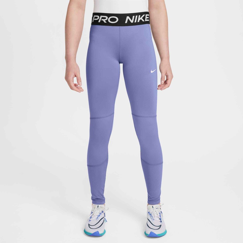 Nike Nike Pro Dri-Fit Big Kids' (Girls') - light thistle/black/white