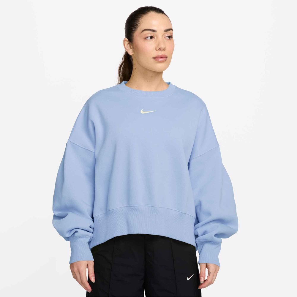 Nike Nike Sportswear Phoenix Fleece Wome - hydrogen blue/sail