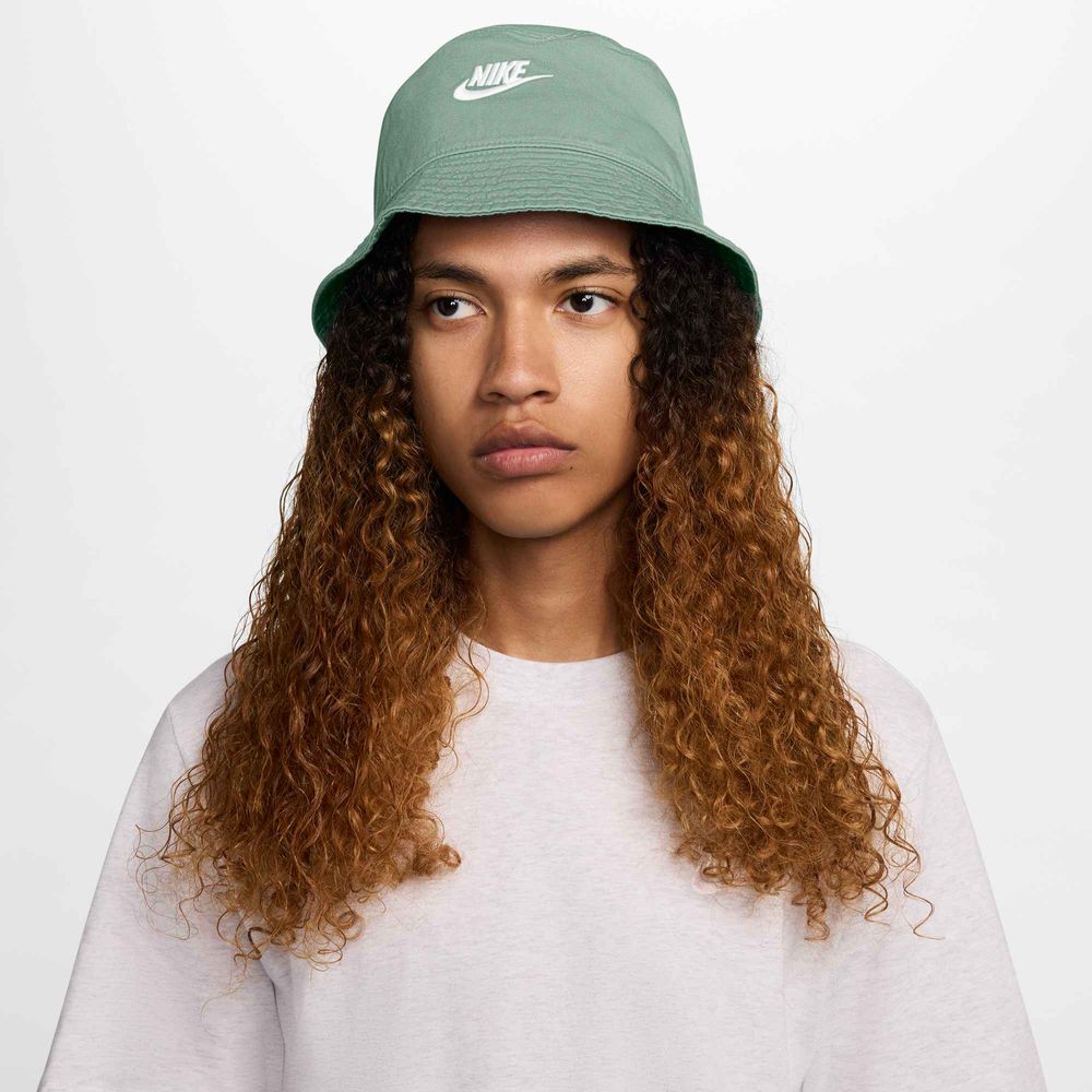 Nike U Nk Apex Bucket Sq Fut Wsh L - steam/white