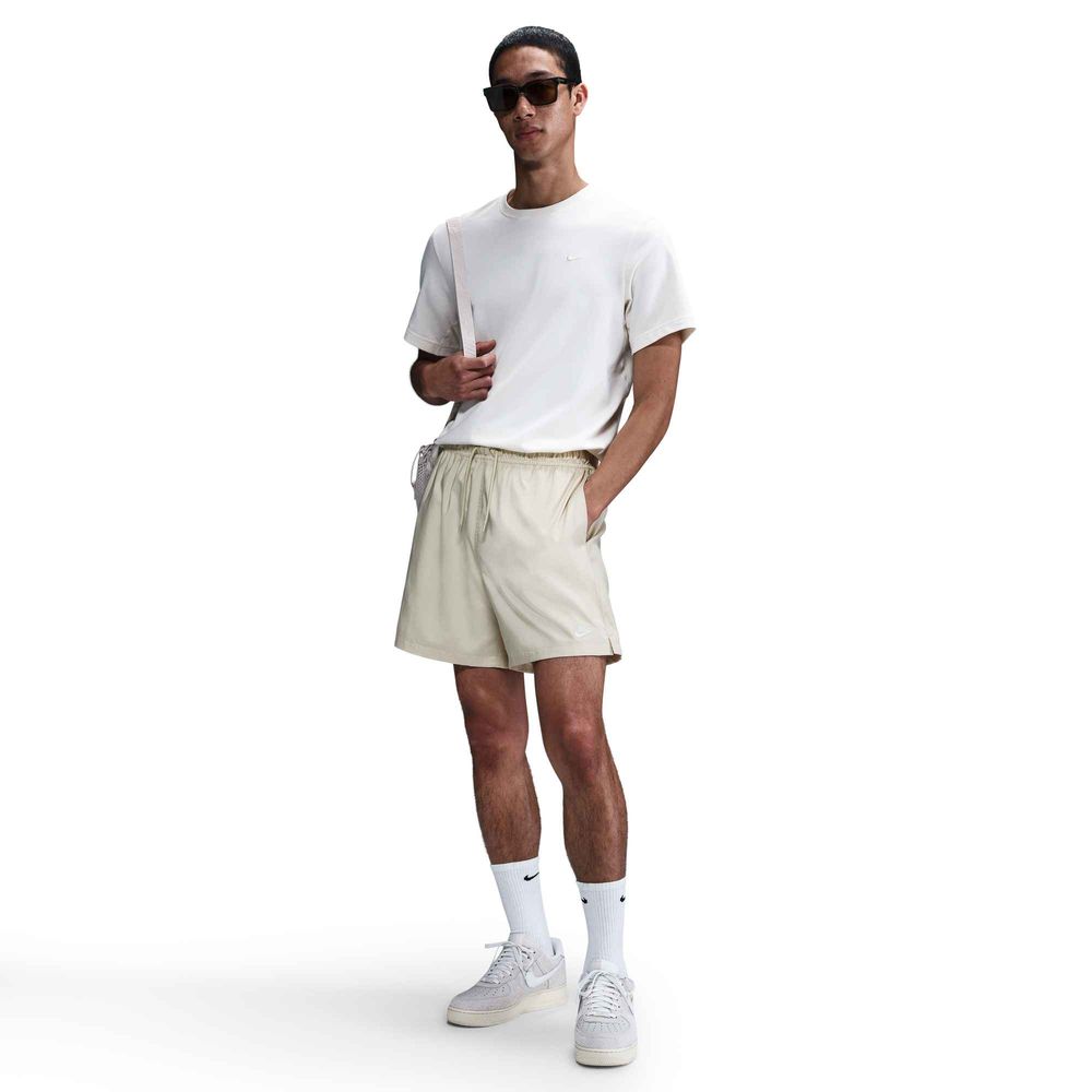 Nike Nike Club Men'S Woven Flow Shorts - lt khaki/white