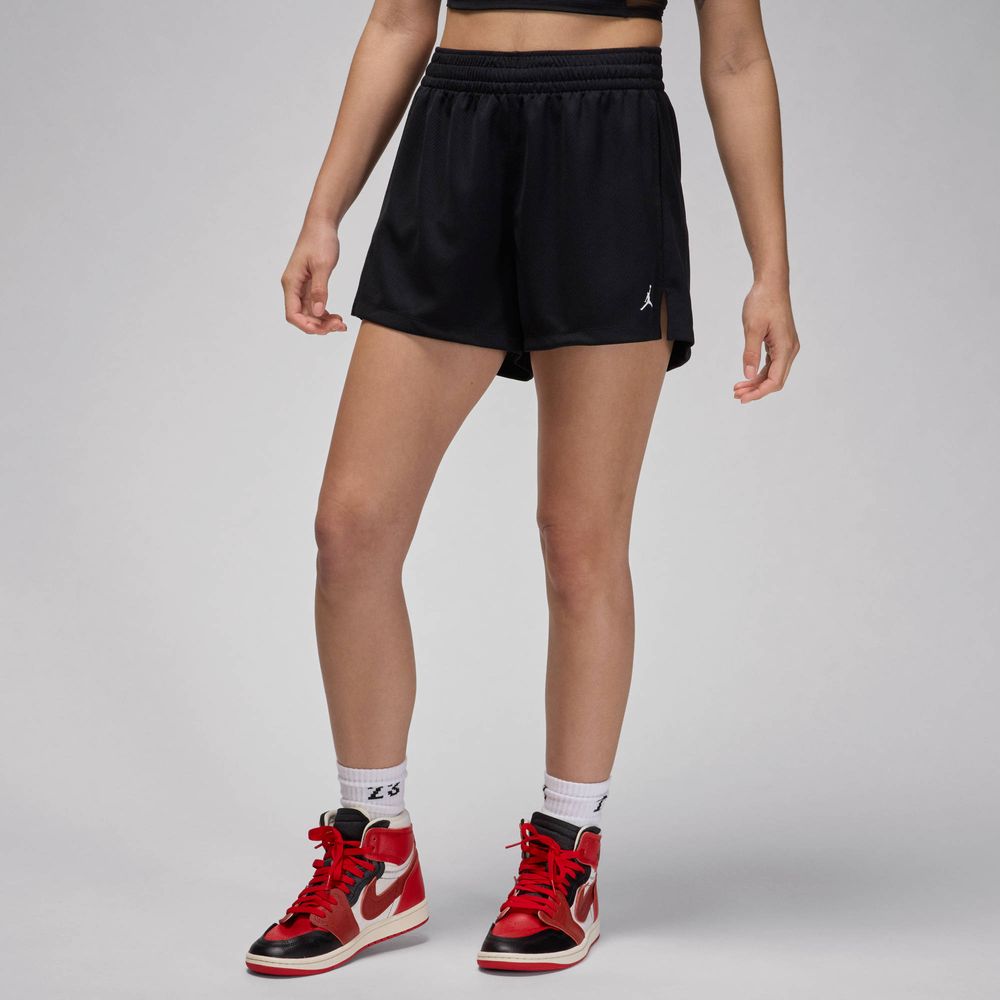 Nike Jordan Sport Women'S Mesh Shorts - black/white
