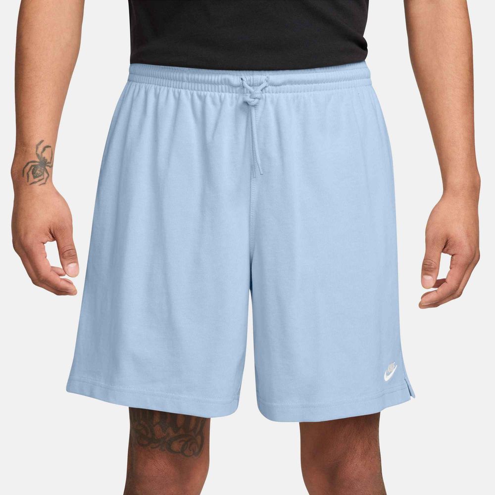 Nike Nike Club Men'S Knit Shorts - hydrogen blue/white