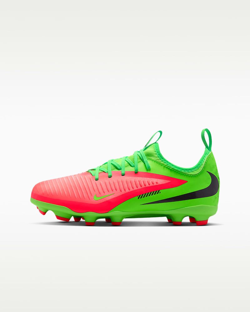 Nike Nike Jr. Phantom 6 Low Academy "Erl - hot punch/black-green strike