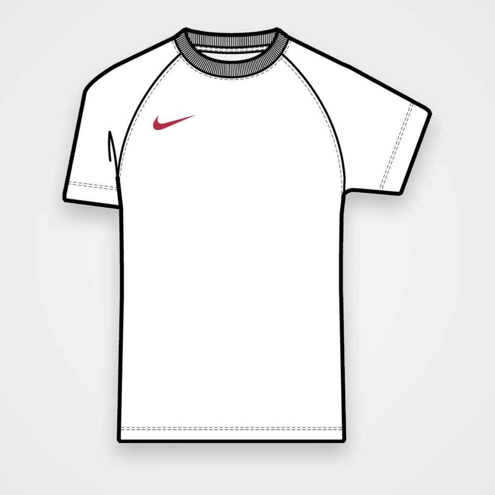 Nike Nike Dri-Fit Park Viii Big Kids' Sh - white/university red