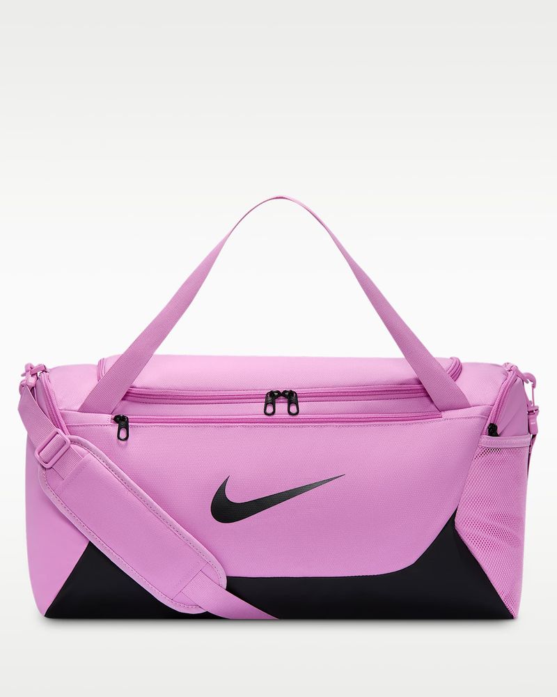 Nike Brasilia Trainingstasche (klein, 40 l) - Black / White