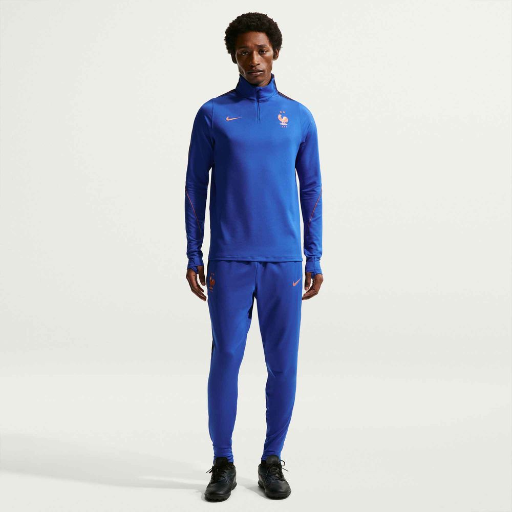 Nike Frankreich FFF Strike Dri-FIT Strick-Fußballhose Herren - Game Royal / Metallic Copper