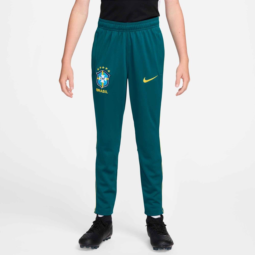 Nike Brasilien Brazil Academy Pro Dri-FIT Fußball Strick Hose Kinder - Geode Teal / Light Menta