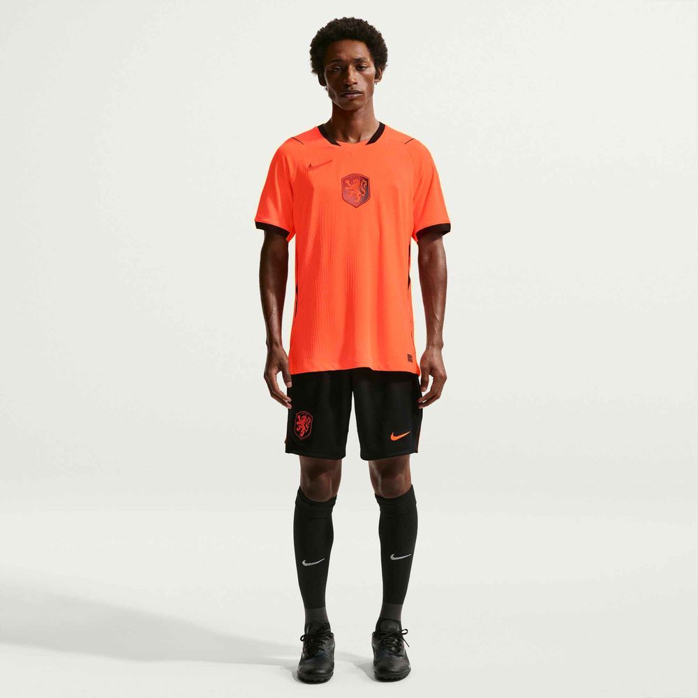 Nike Niederlande Niederländische Nationalmannschaft 2026 Match Heim Aero-FIT Fußballtrikot Herren - Hyper Crimson / Black