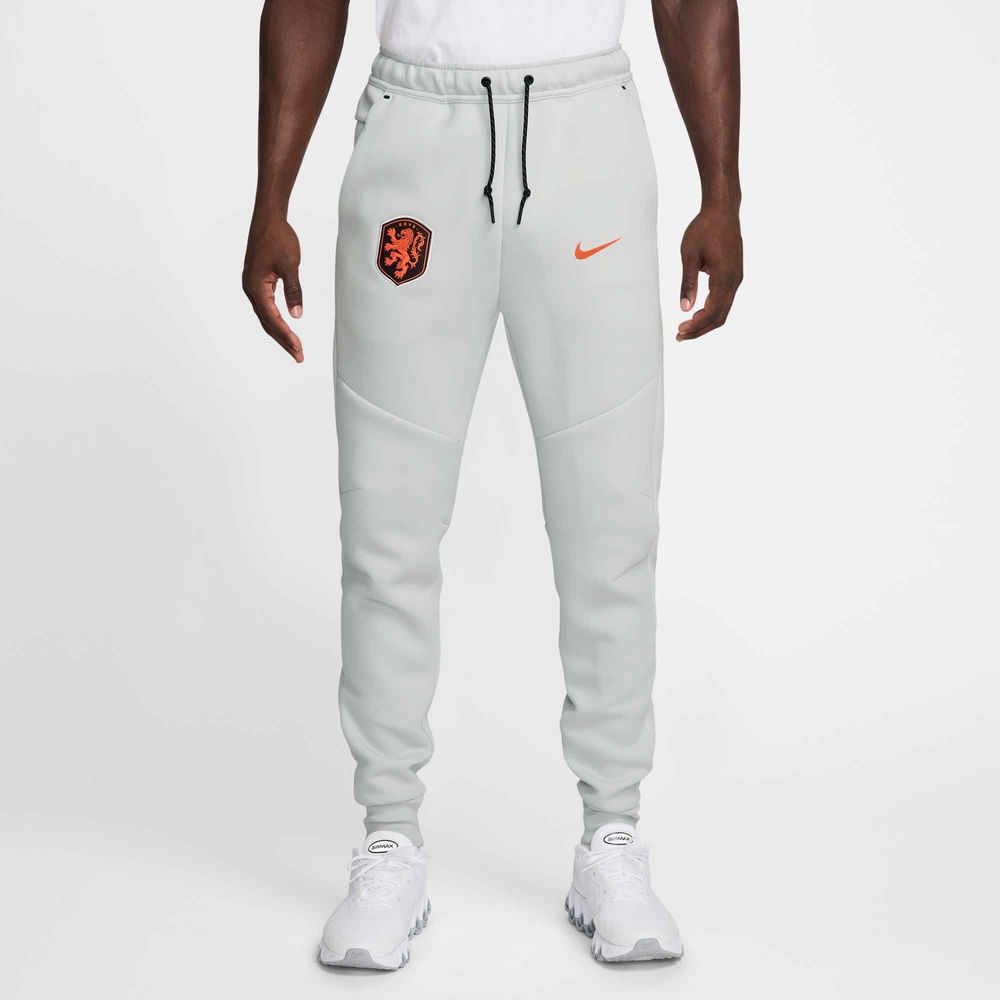 Nike Niederlande Tech Fleece Jogginghose Herren - Photon Dust / Hyper Crimson