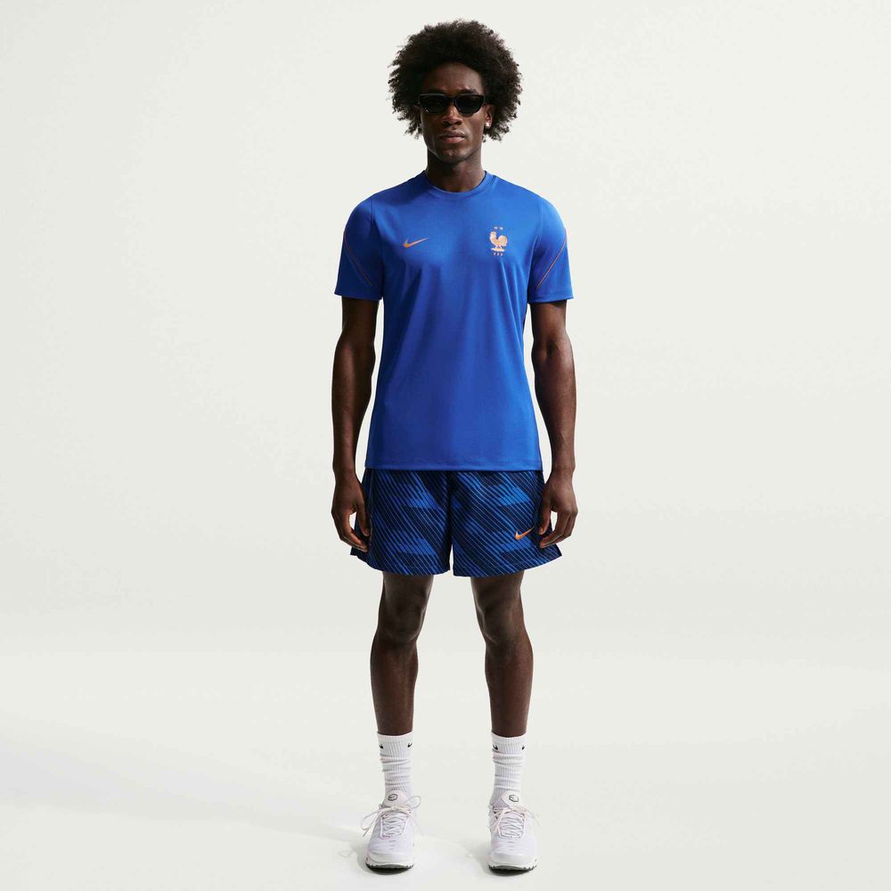 Nike Fff M Nk Df Strk Ss Top K - game royal/metallic copper
