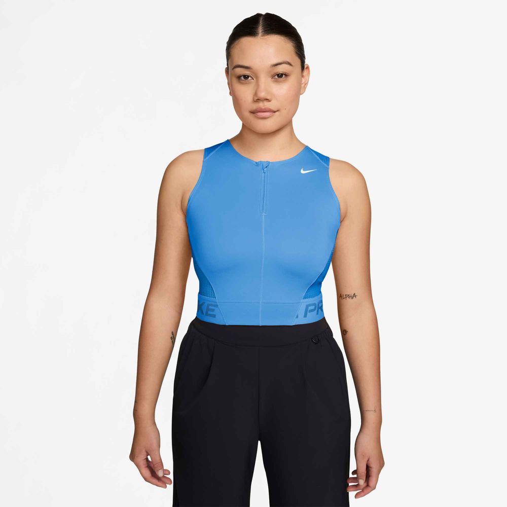 Nike Nike Pro Women'S Dri-Fit Tank Top - university blue/lt photo blue/white