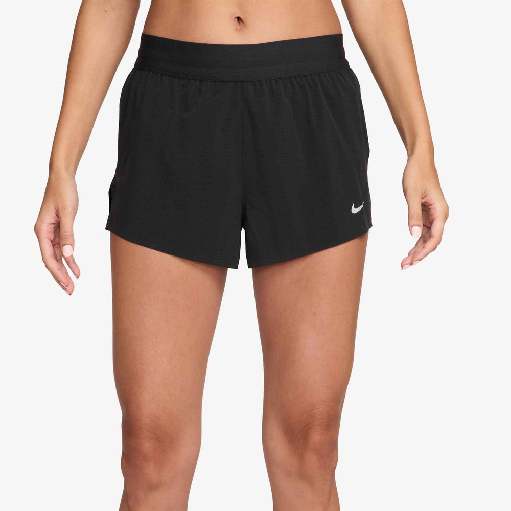 Nike Nike Swift Women'S Breathe Brief-Li - black/black/white/reflective silv
