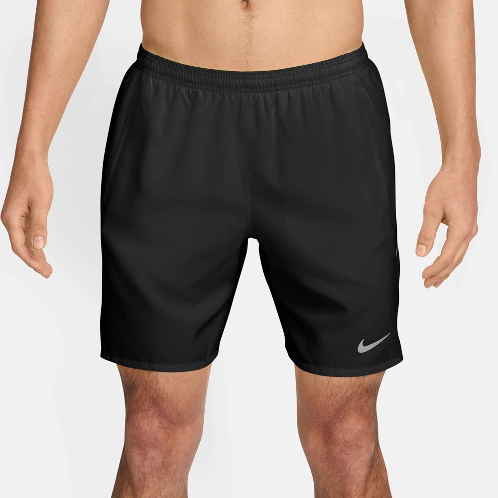 Nike Miler Dri-FIT-Laufshorts mit Futter (ca. 18 cm) Herren - Black / Reflective Silv