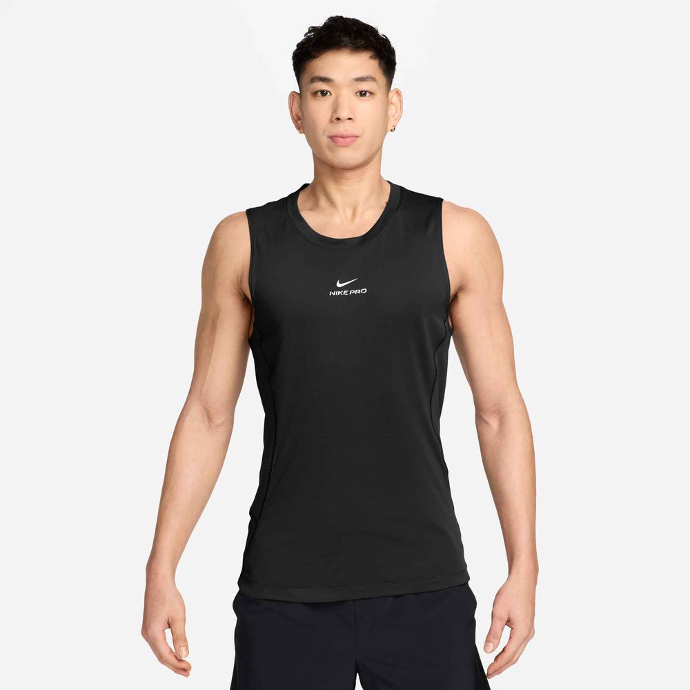 Nike Pro Dri-FIT Trainings-Tanktop Herren - Black / White