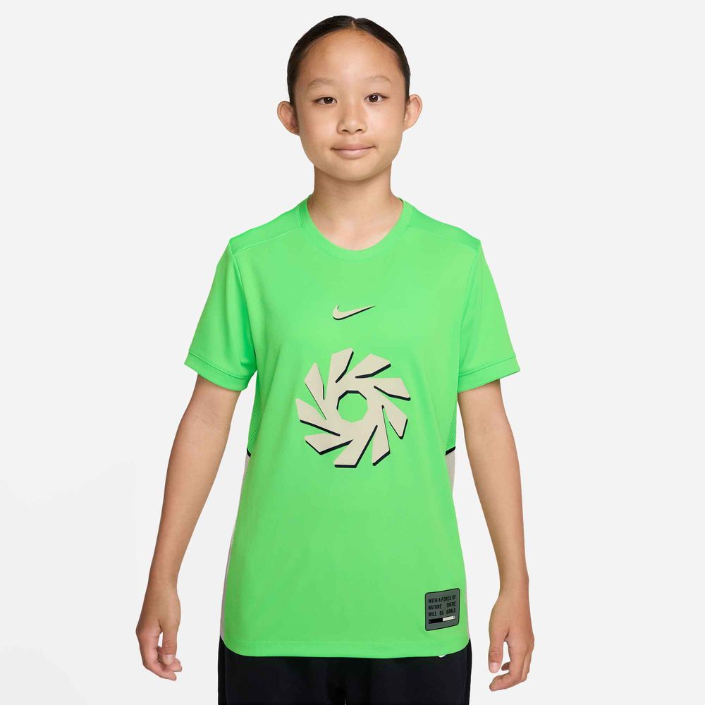 Nike Erling Haaland Academy Big Kids' Dr - green strike/phantom/obsidian/phant