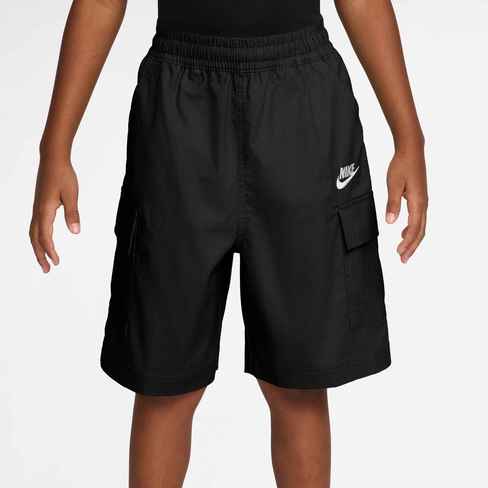 Nike Nike Sportswear Club Big Kids' Wove - black/white