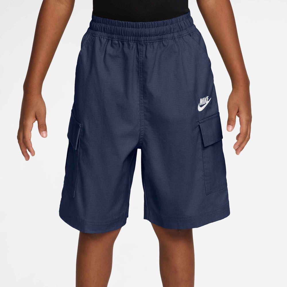 Nike Nike Sportswear Club Big Kids' Wove - midnight navy/white