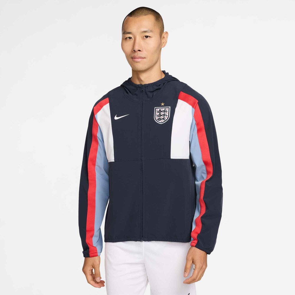 Nike England Energy Dri-FIT Fußballjacke aus Webmaterial Herren - Obsidian / Work Blue