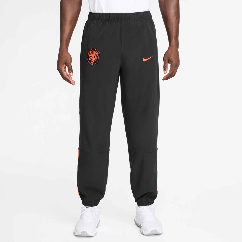 Nike Niederlande Energy Dri-FIT Fußballhose aus Webmaterial Herren - Black / Hyper Crimson