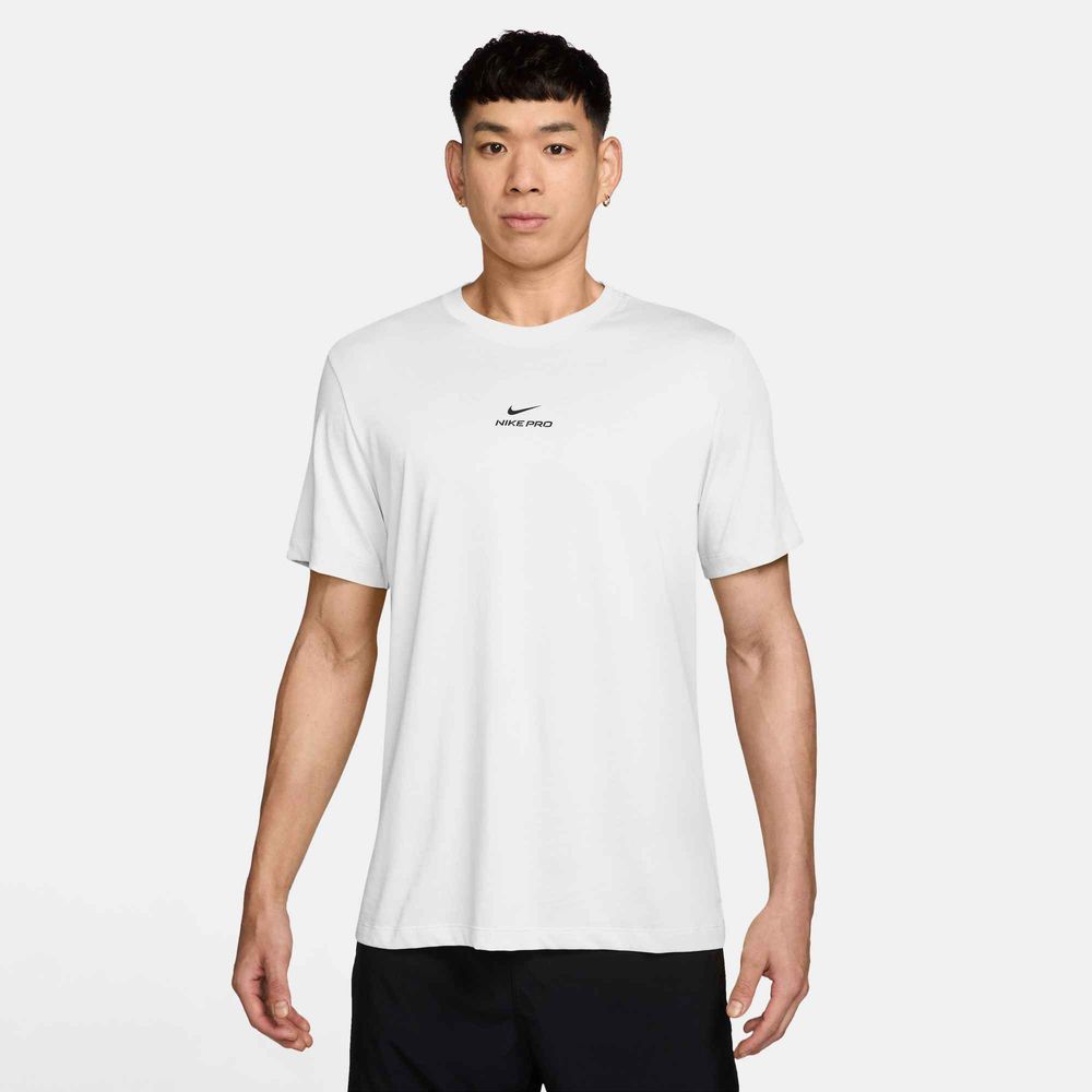 Nike Pro Dri-FIT T-Shirt für Herren - White / Black