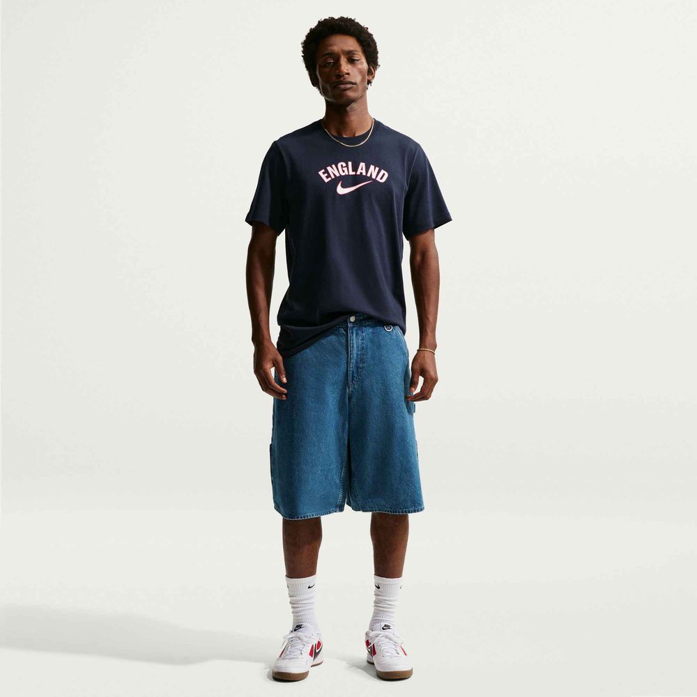 Nike Ent M Nk Wordmark Tee - obsidian