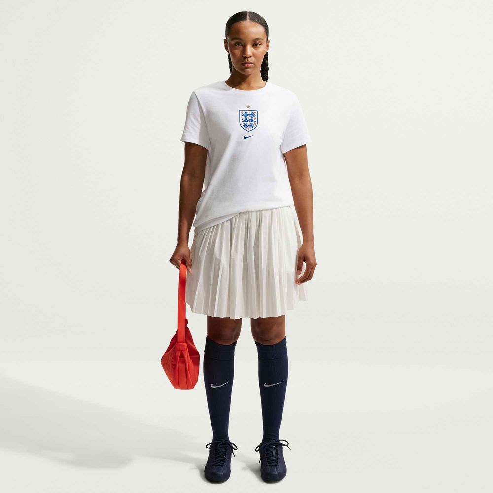 Nike England Fußball-T-Shirt Damen - Weiß
