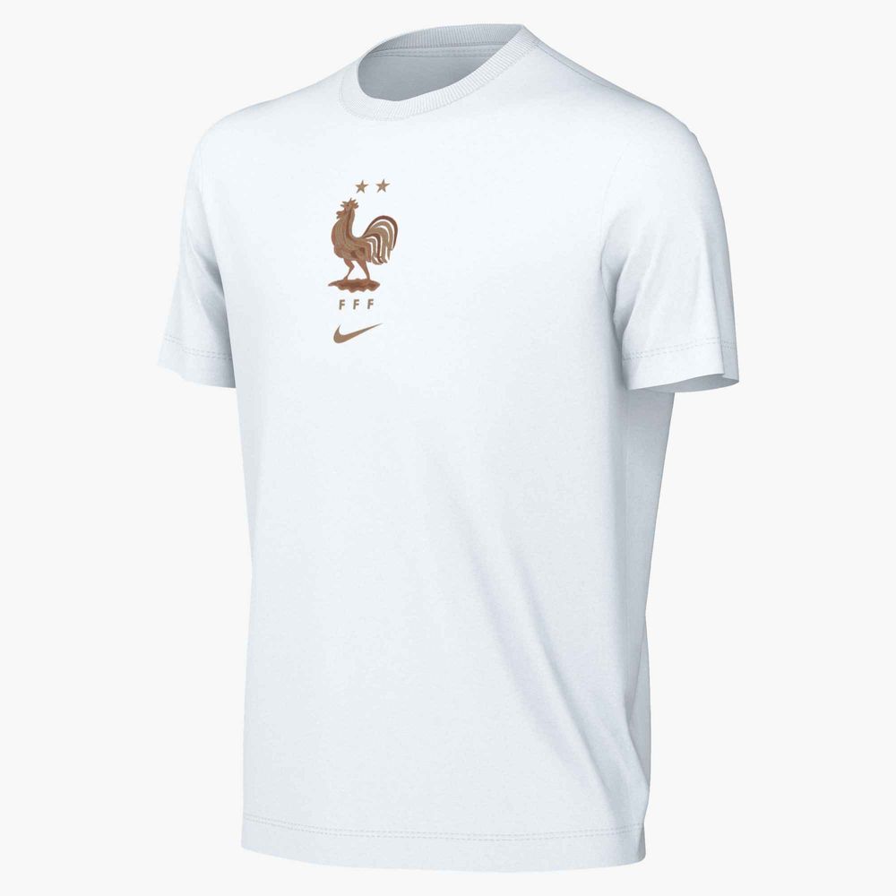 Nike Frankreich FFF Fußball-T-Shirt Kinder - Weiß