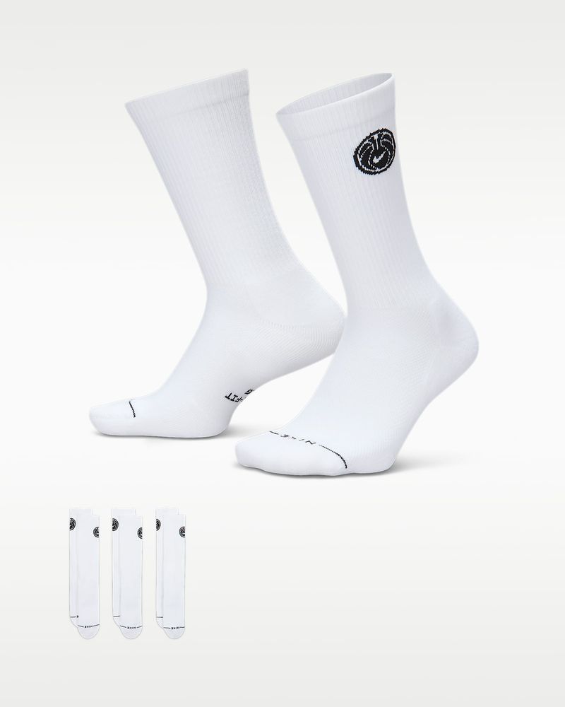 Nike Everyday Elevated Crew-Socken (3 Paar) - Multi-color