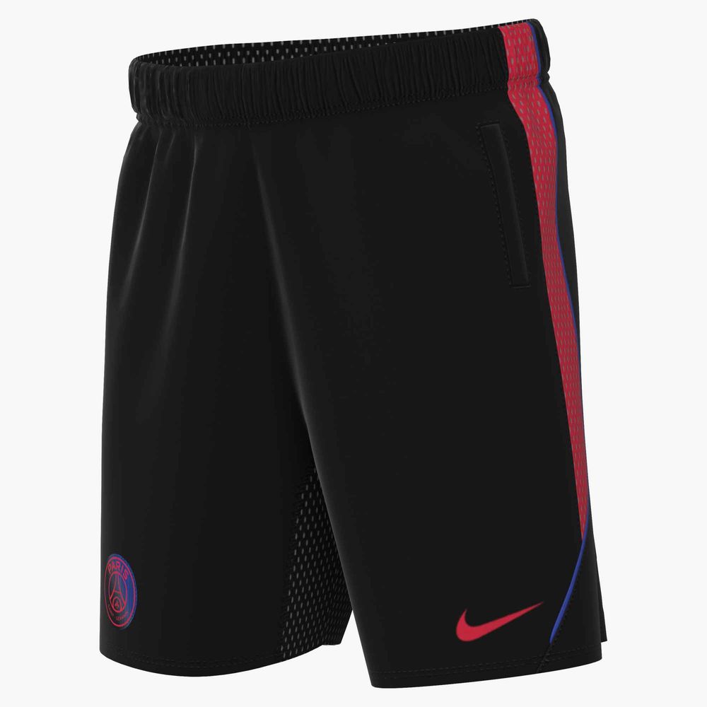 Nike Paris Saint-Germain Strike Dri-FIT Fußball Strick Shorts Kinder - Black / Hyper Royal
